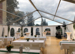 Dekoration Partyzelt lichtdurchlässiger Dachhimmel