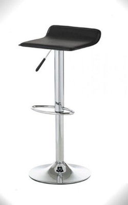 Höhenverstellbarer Barhocker schwarz Höhenverstellbarer Barhocker schwarz