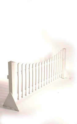 Zaunelement weiss 2 m Zaunelement weiss 2 m