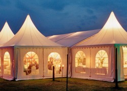 Exklusives beleuchtetes Pagodenzelt Exklusives beleuchtetes Pagodenzelt